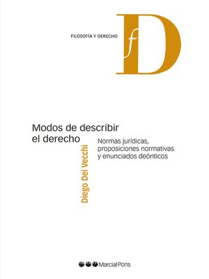 cover image of Modos de describir el Derecho